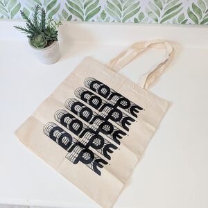 Beige Canvas Carpe Brand Tote NWT